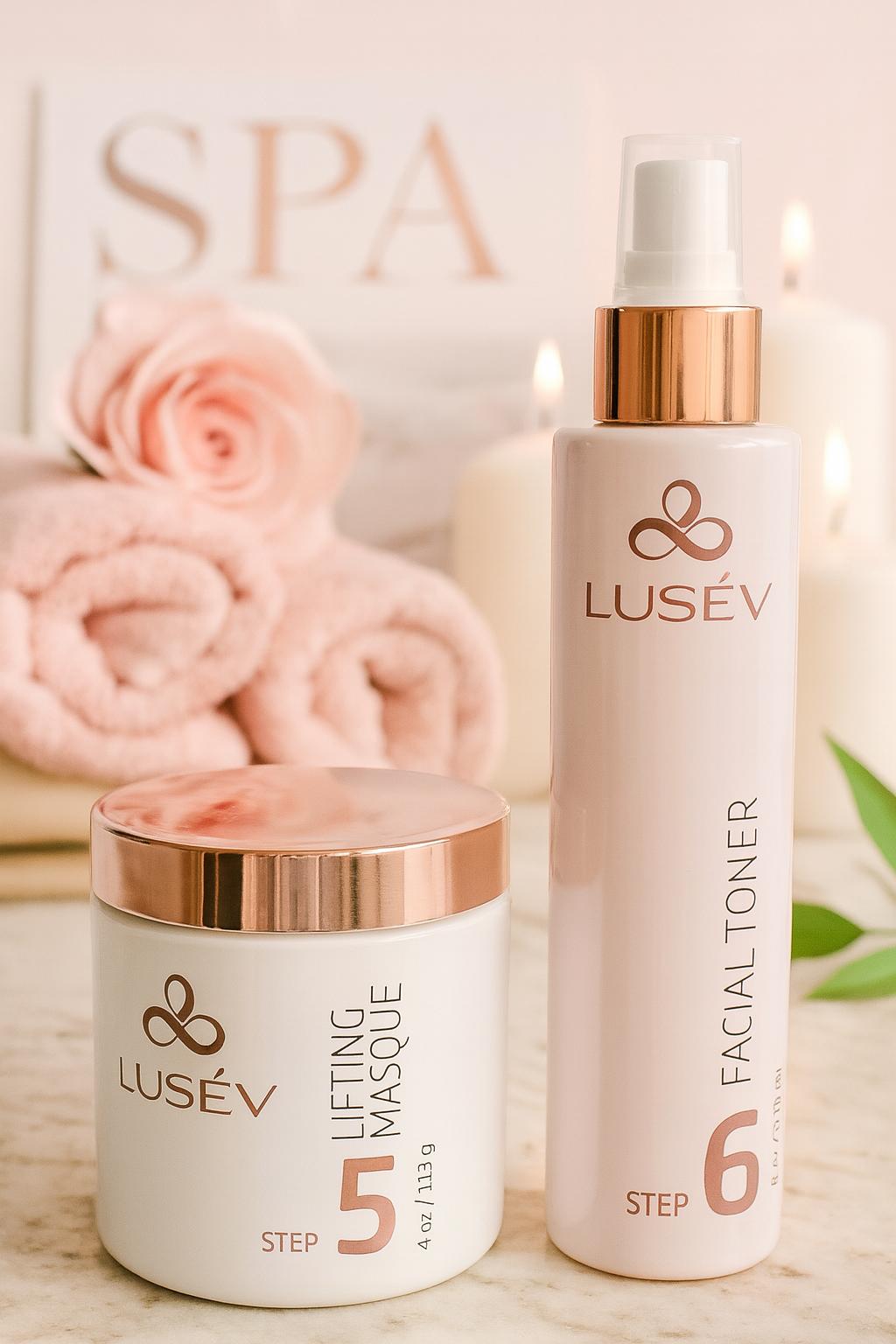 5. LIFTING MASQUE + 6. FACIAL TONER